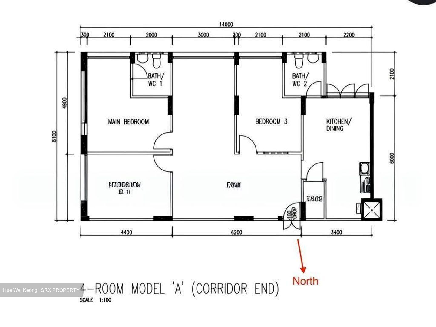 Blk 230 Simei Street 4 (Tampines), HDB 4 Rooms #634665541